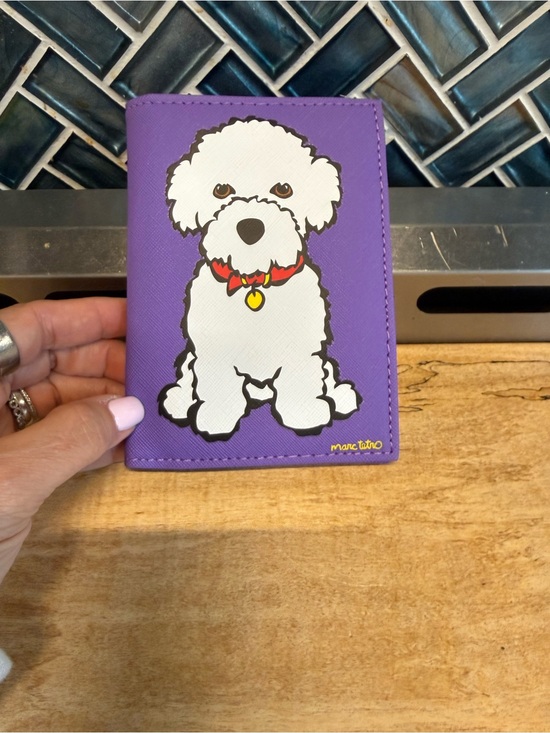 Marc Tetro Other - Marc Tetro Purple Puppy Passport Cover